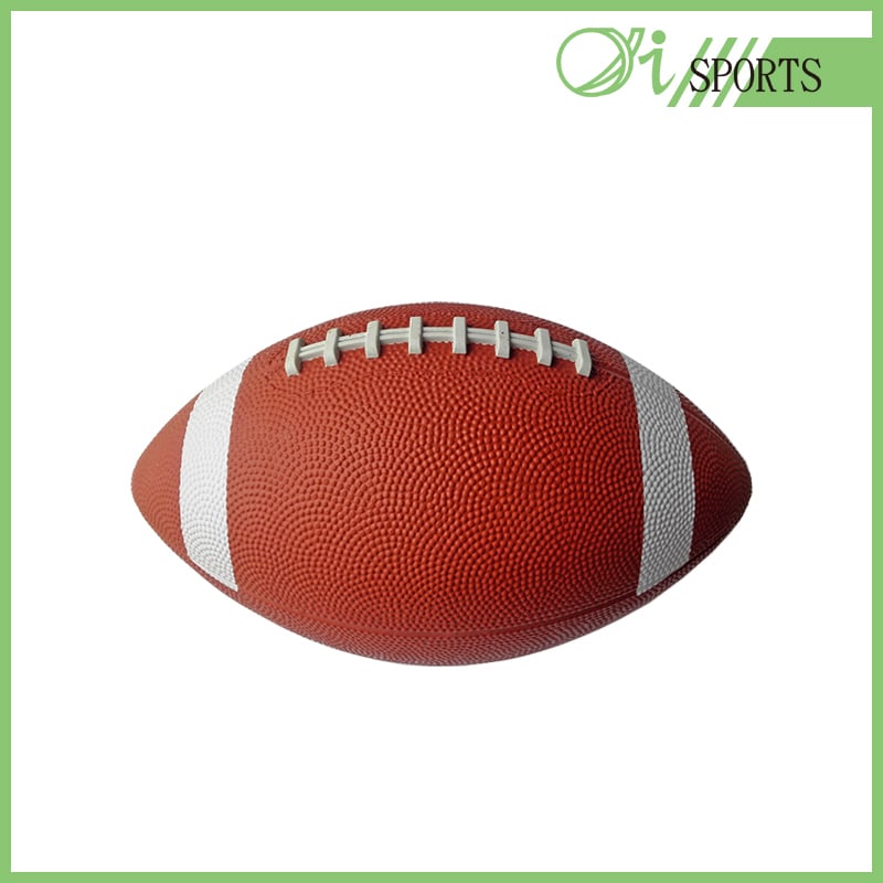 Reliable rubber American football