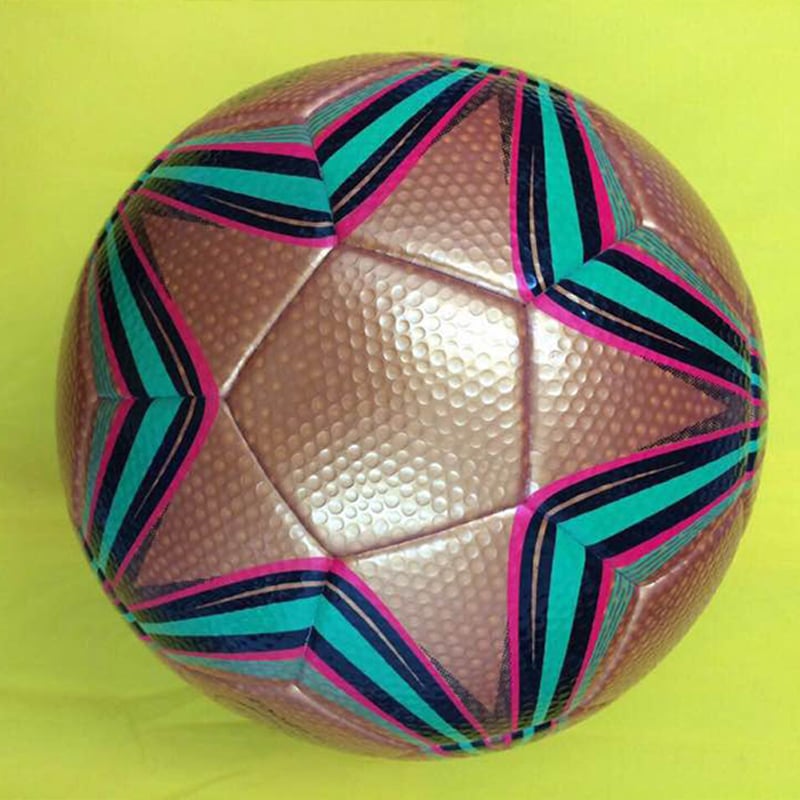 Accurate laminated soccer ball